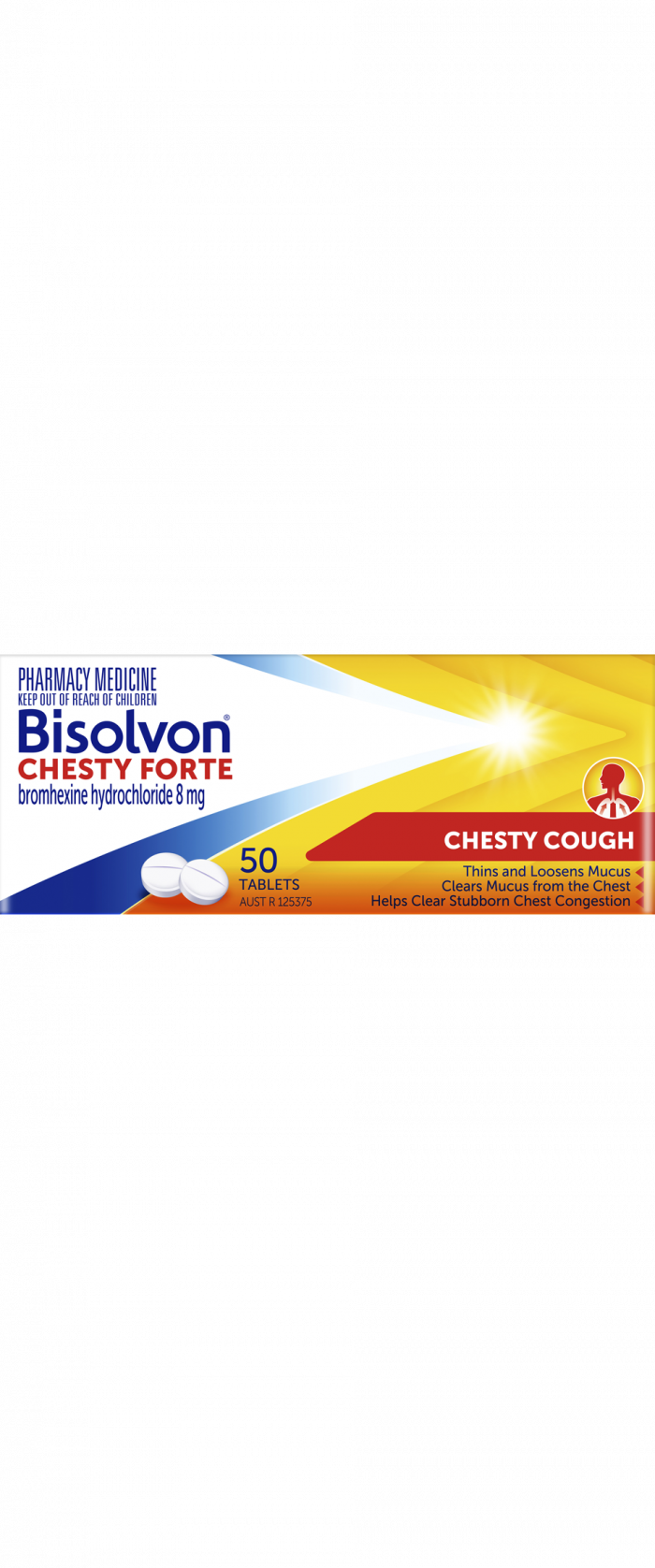 Bisolvon Chesty Forte Tablets Bisolvon