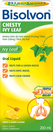 Bisolvon<sup>®</sup> Chesty Ivy Leaf Liquid